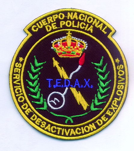 PARCHE BORDADO CNP TEDAX