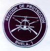 PARCHE BORDADO SECCIÓN DE PROTECCIÓN. BHELA I