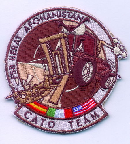 PARCHE BORDADO FSB HERAT AFGHANISTAN CATO TEAM - ARENA