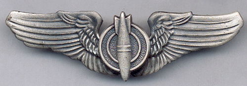 INSIGNIA USA AIR CORPS BOMBARDIER WWII RÉPLICA