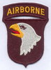 PARCHE 101ST AIRBORNE DIVISION - SCREAMING EAGLES