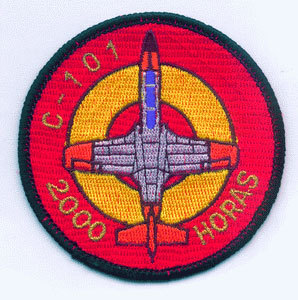 PARCHE BORDADO C-101 2000 HORAS
