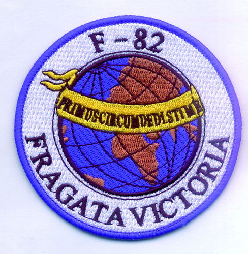PARCHE BORDADO FRAGATA VICTORIA F-82