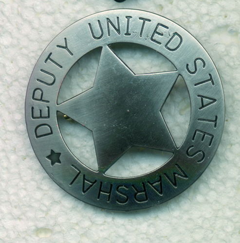 INSIGNIA PLACA DEPUTY UNITED STATES MARSHAL.