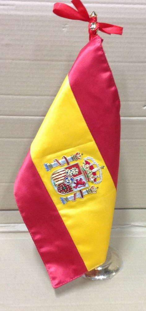 Bandera de mesa de España