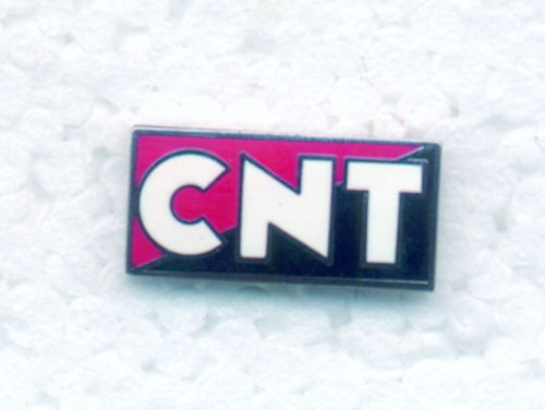 PIN C.N.T. (CONFEDERACIÓN NACIONAL DEL TRABAJO).