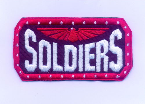PARCHE BORDADO "SOLDIERS".